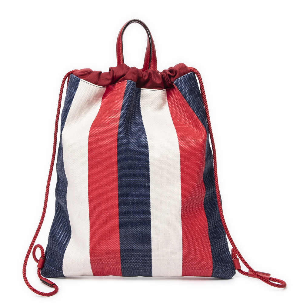 Gucci Logo Print Drawstring Backpack - Picture 5 of 9